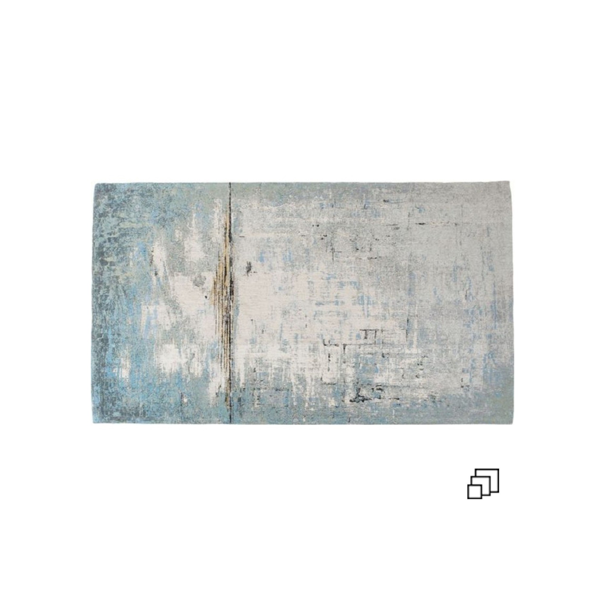 Tapis Abstract bleu 240x170cm Kare Design