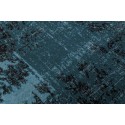 Tapis Kelim Pop bleu Kare Design