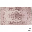 Tapis Kelim Ornament rose poudré Kare Design