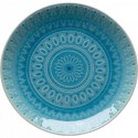 Assiettes Sicilia Mandala bleues 21cm set de 4 Kare Design