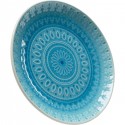 Assiettes Sicilia Mandala bleues 21cm set de 4 Kare Design