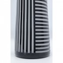 Vase Brillar noir et blanc 37cm Kare Design