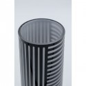 Vase Brillar noir et blanc 37cm Kare Design