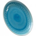 Assiettes Sicilia bleues 27cm set de 4 Kare Design