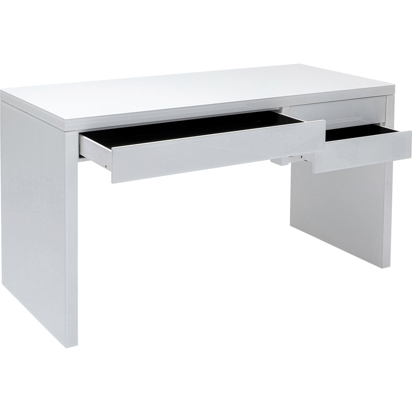 Bureau Luxury Push blanc 140x60cm Kare Design