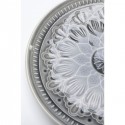 Assiettes Sicilia Mandala grises 21cm set de 4 Kare Design