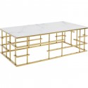 Table basse Rome 130x70cm dorée Kare Design