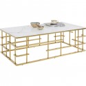 Table basse Rome 130x70cm dorée Kare Design