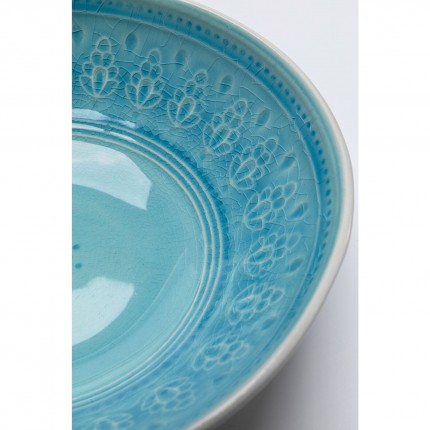 Bols Sicilia bleus 18cm set de 4 Kare Design