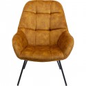Fauteuil Dave ocre Kare Design