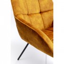 Fauteuil Dave ocre Kare Design