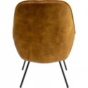 Fauteuil Dave ocre Kare Design