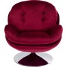 Fauteuil pivotant Cosy berry