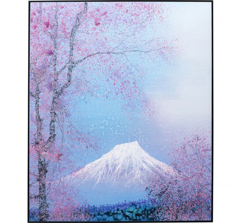 Tableau encadré Fuji 100x120cm Kare Design