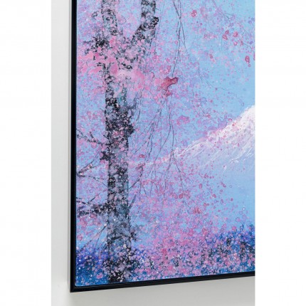 Tableau encadré Fuji 100x120cm Kare Design