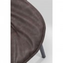Chaise Fynn marron Kare Design