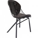 Chaise Fynn marron Kare Design