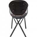 Chaise Fynn marron Kare Design
