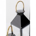 Lanternes Giardino noires et dorées set de 4 Kare Design