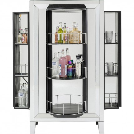 Armoire bar Luxury High Class argent Kare Design