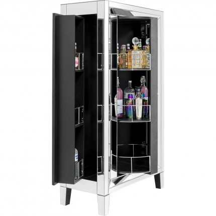 Armoire bar Luxury High Class argent Kare Design