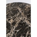 Table Schickeria Marbleprint noir 110cm Kare Design