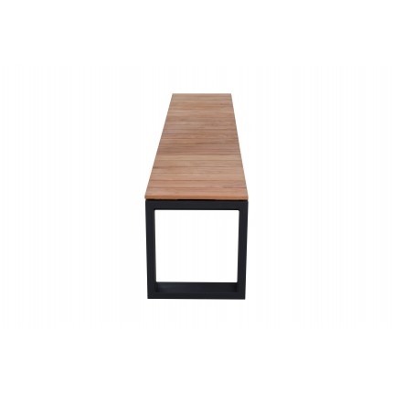 Outdoor bench Marcelo 195x40cm black Gescova