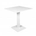 Table pliante Prada 70x70cm blanche Gescova