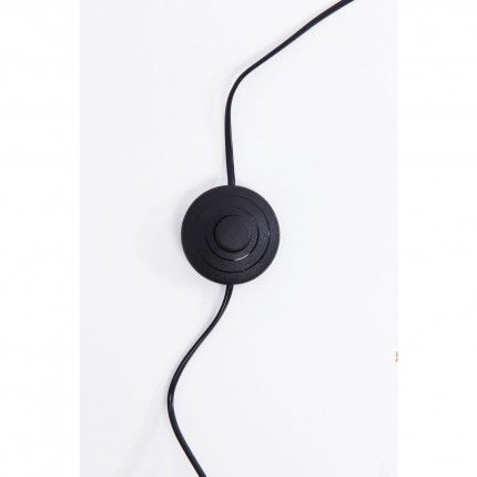 Lampadaire Gooseneck 205cm noir Kare Design