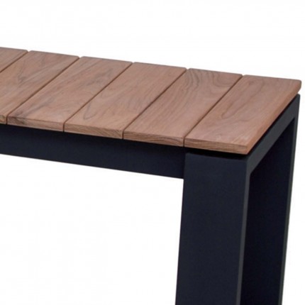 Outdoor bench Marcelo 195x40cm black Gescova