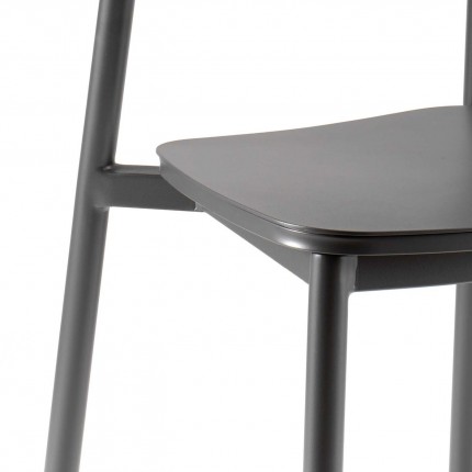 Outdoor chair Malta black Gescova