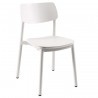 Chaise de jardin Malta blanche Gescova