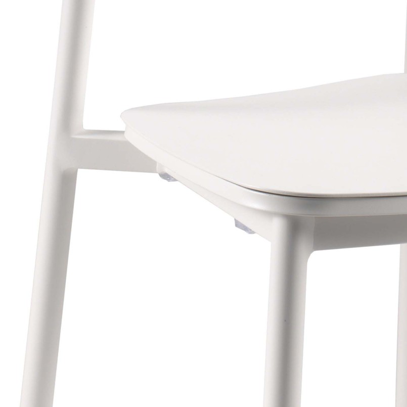 Chaise Malta gris anthracite Gescova