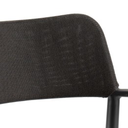 Chaise Chili gris anthracite Gescova