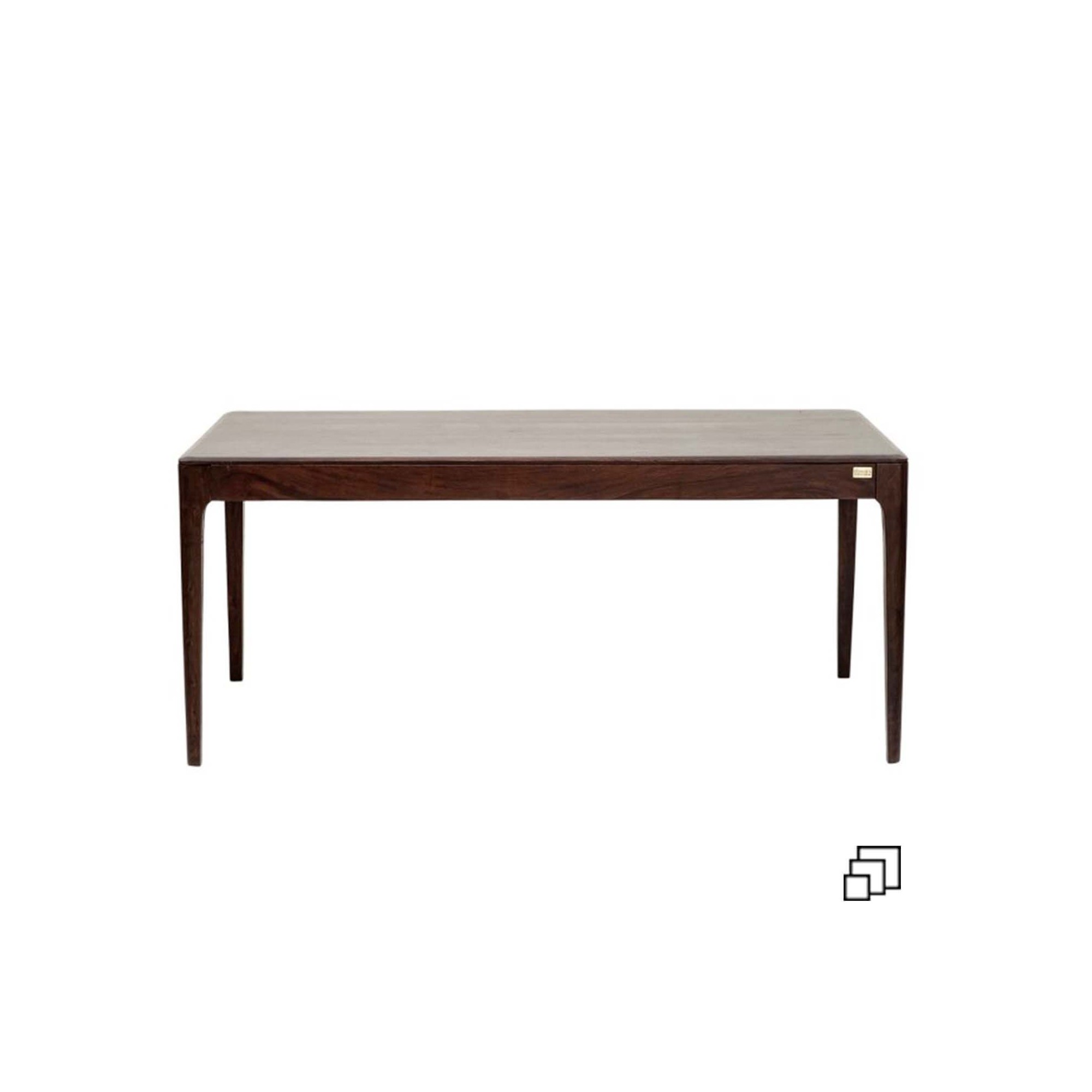 Table Brooklyn walnut Kare Design