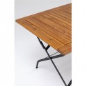 Table de jardin pliante Hampton 120x80cm Kare Design