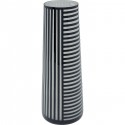 Vase Brillar noir et blanc 37cm Kare Design