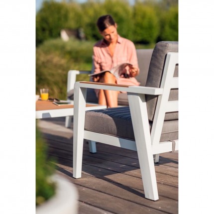 Outdoor Set Guadeloupe white Gescova