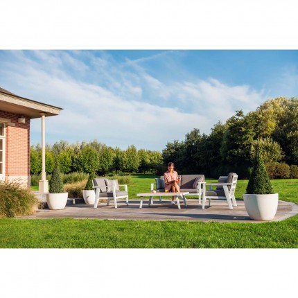 Outdoor Set Guadeloupe white Gescova