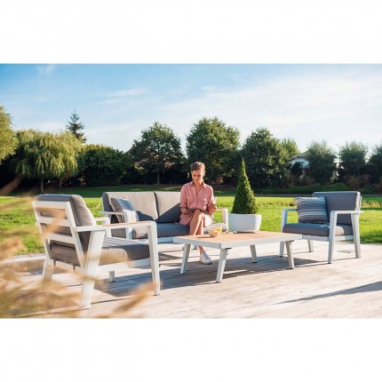 Outdoor Set Guadeloupe white Gescova
