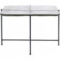 Table basse Ice noir 63x46cm Kare Design