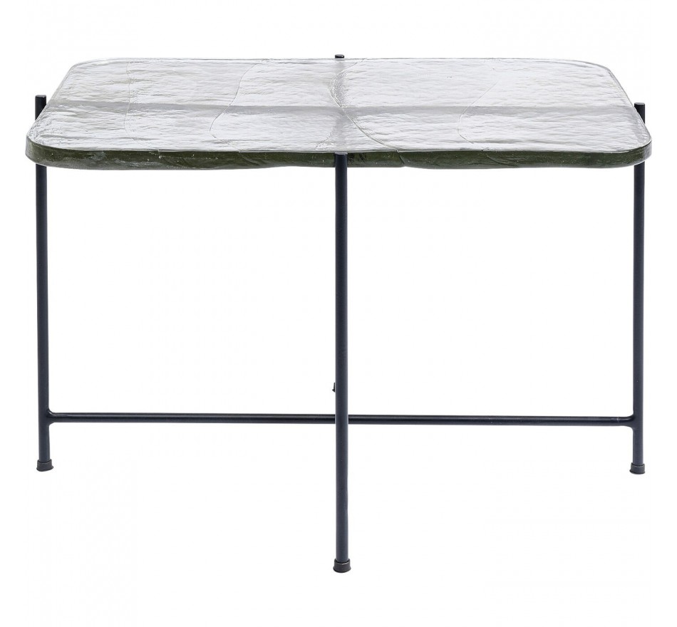 Table basse Ice noir 63x46cm Kare Design