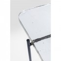 Table basse Ice noir 63x46cm Kare Design