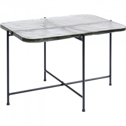 Table basse Ice noir 63x46cm Kare Design