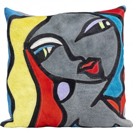 Coussin femme cheveux blonds Kare Design