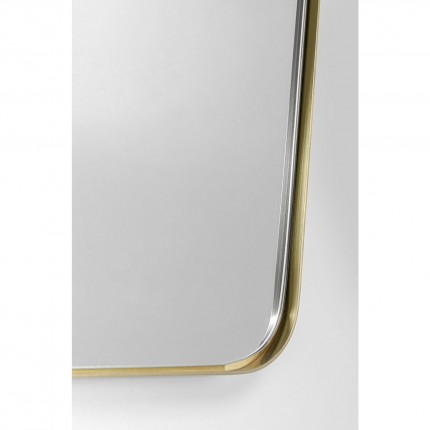 Miroir Shape Hexagon laiton 64x94,5cm Kare Design