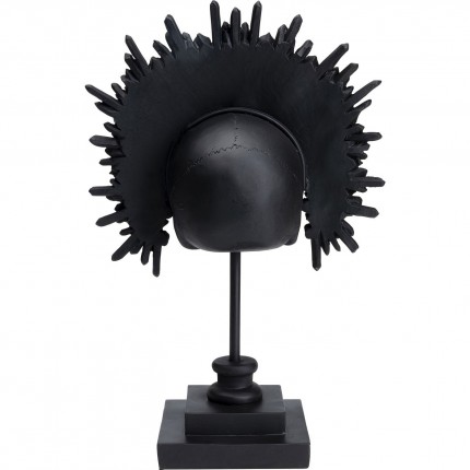 Déco crâne couronne noir Kare Design