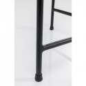 Table d'appoint Ice noir 40cm Kare Design