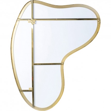 Miroir Shape laiton 120x110cm Kare Design