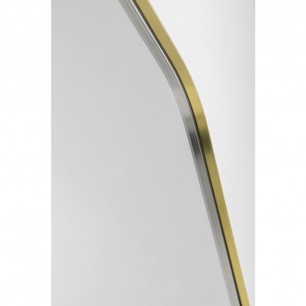Miroir Shape laiton 64x94,5cm Kare Design